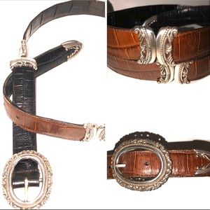 BRIGHTON LEATHER BELT